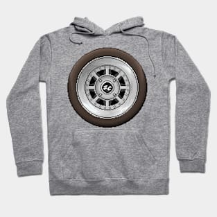 Pixelart Wheels Hoodie